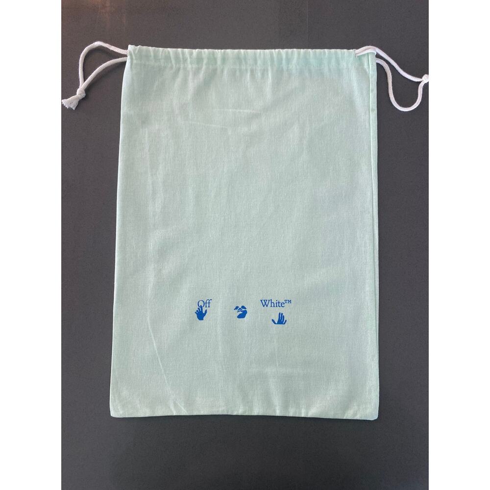OFF WHITE 11.5"X16" DUSTBAG NEVER USED
